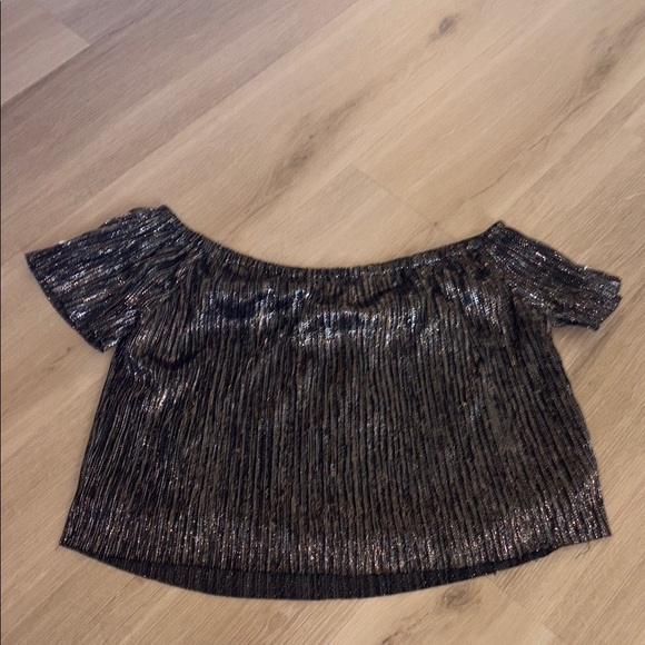 Sparkling Off-Shoulder Top - Picture 1 of 1